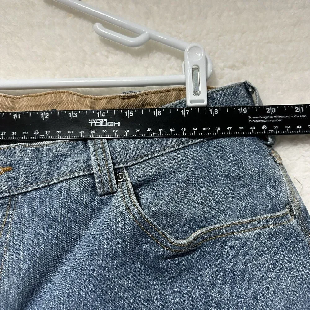 Duluth Flex Ballroom Men's Blue Cotton Blend‎ Stretch Jeans Size 40X30